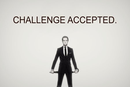 challenge accepted by barney stinson
